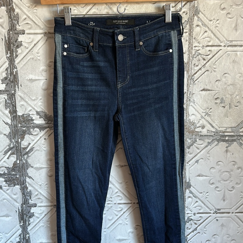 Liverpool the crop skinny jeans